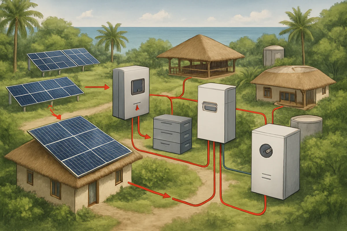 solar and battery storage