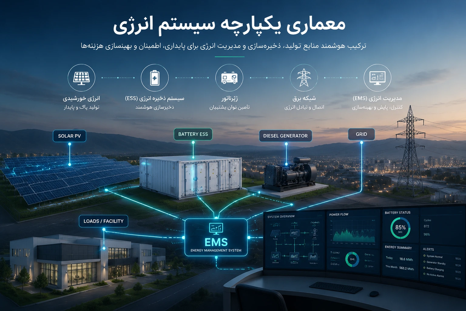 سیستم مدیریت انرژی EMS