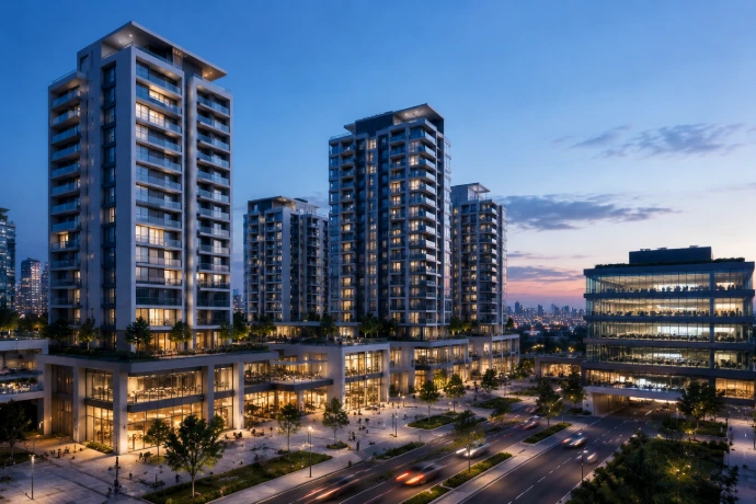 Commercial residential buildings