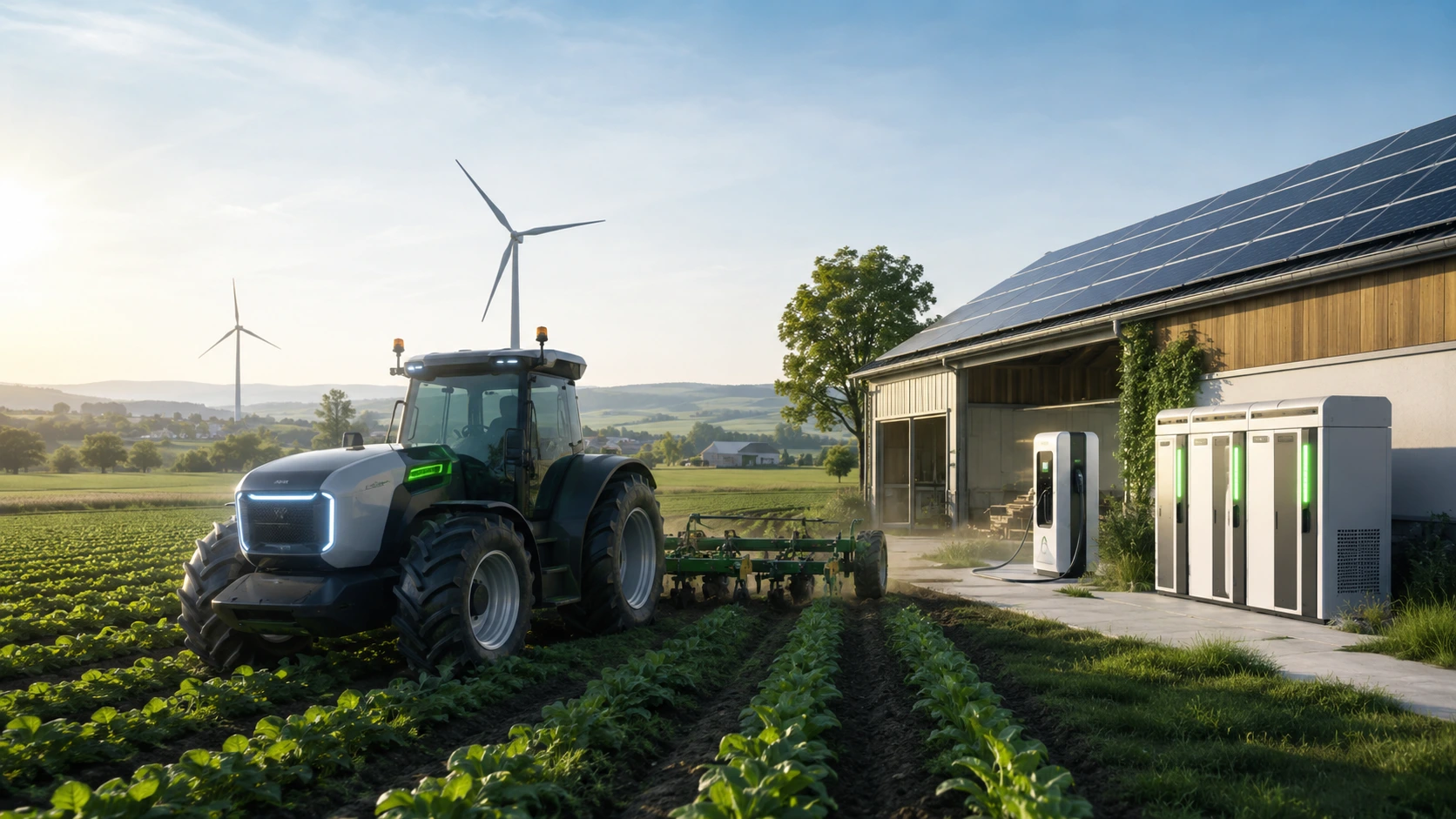 agriculture with Battery
