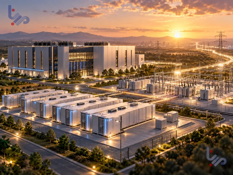 data center with BESS