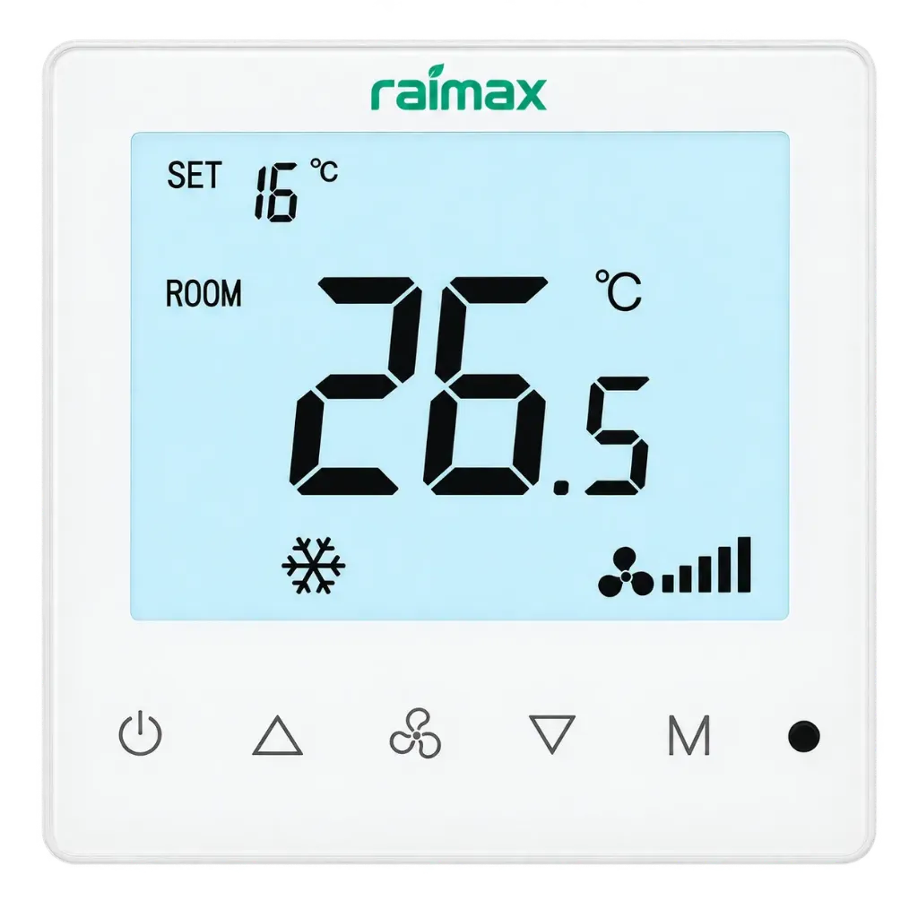 [PT5111-1] ترموستات دیجیتال رایمکس سری PT5111 (سفید)