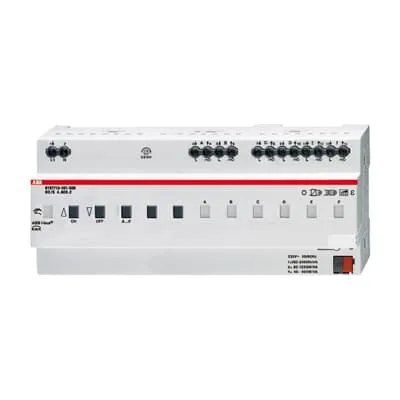 ‏اکچویتور دیمر یونیورسال ⁦KNX ABB⁩، ۴ کانال ⁦600 W/VA⁩ – ⁦6197/15-101-500⁩
