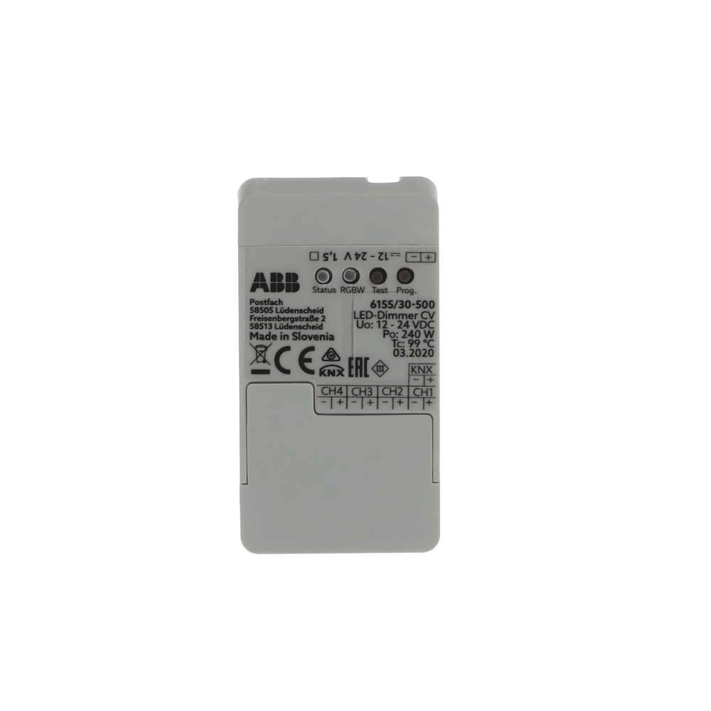 ‏دیمر ⁦LED KNX ABB⁩، ۱ تا ۴ کانال – ⁦6155/30-500⁩