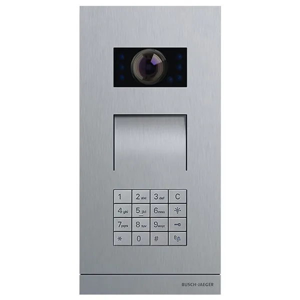 ‏پنل تصویری بیرونی ⁦ABB-Welcome⁩ با کیپد، استیل – ⁦83121/71-660-500⁩