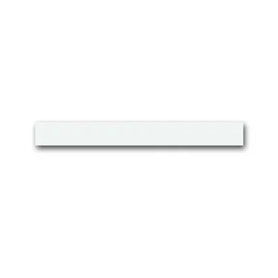 ‏نوار انتهایی پایین ⁦ABB Busch-priOn⁩، سفید ⁦Studio⁩ – ⁦6349-24G-101-500⁩