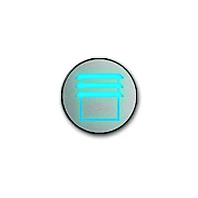 ‏نماد برچسب پرده ⁦ABB Busch-priOn⁩، استیل – ⁦6353/30-860-500⁩