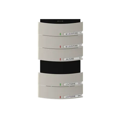 [6320/50-79] ‏کلید کنترلی ⁦KNX ABB Triton NextGen⁩، ۵/۱۰ پل چندمنظوره با مادون قرمز – ⁦6320/50-79⁩